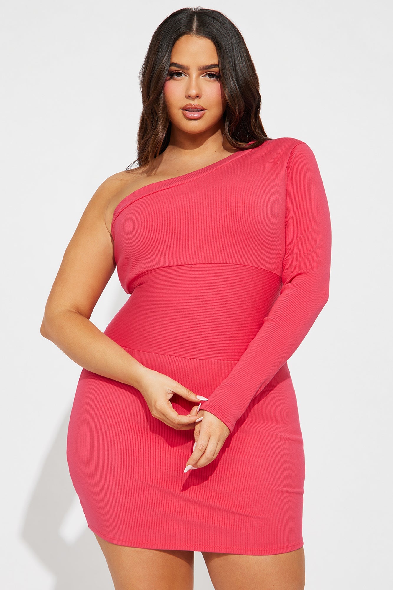 Raspberry Dream: The Jo Jo Snatched Mini Dress
