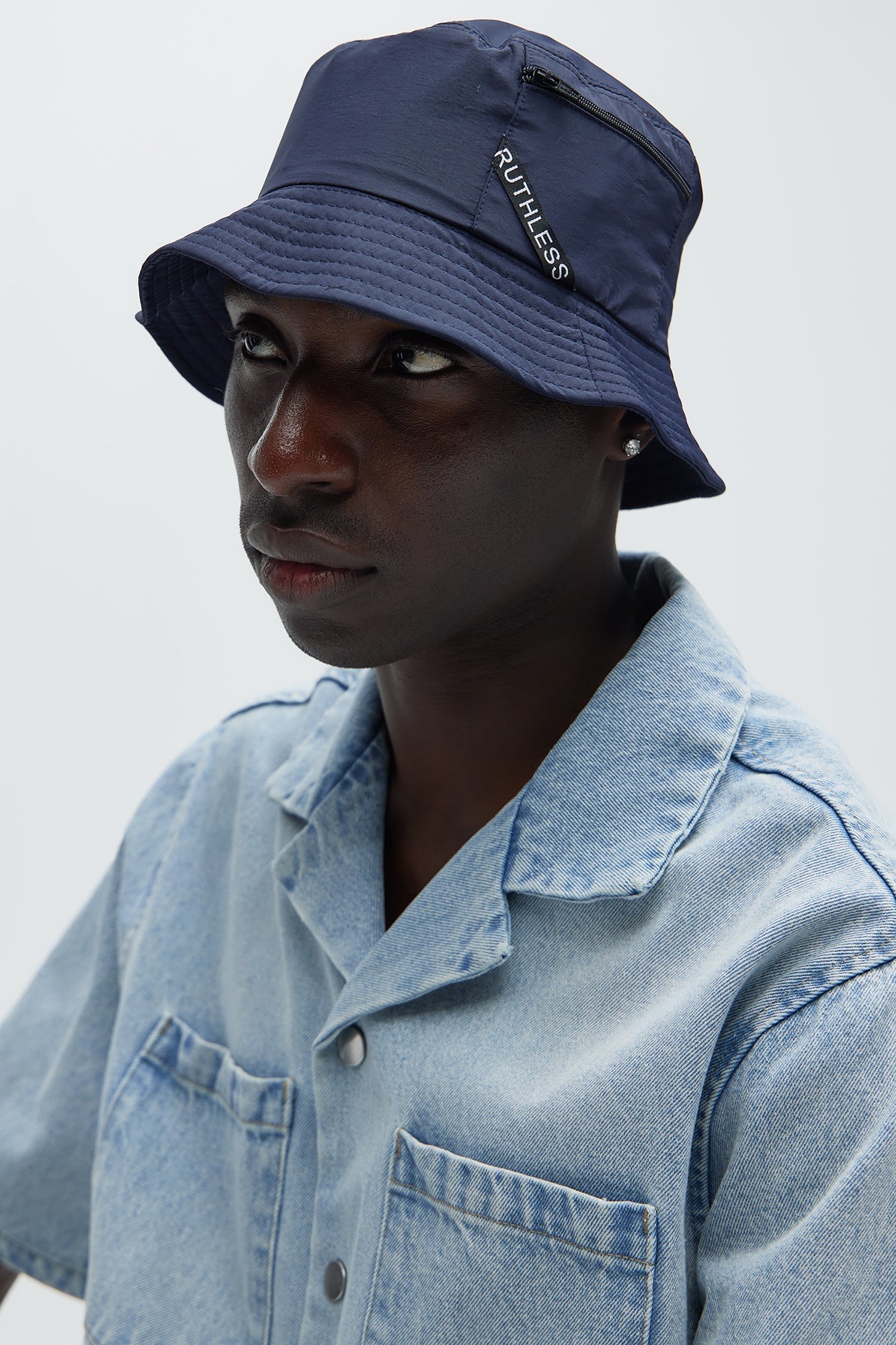 Navy Zip-It Bucket Hat: The Ultimate Accessory for Style and Sun Protection