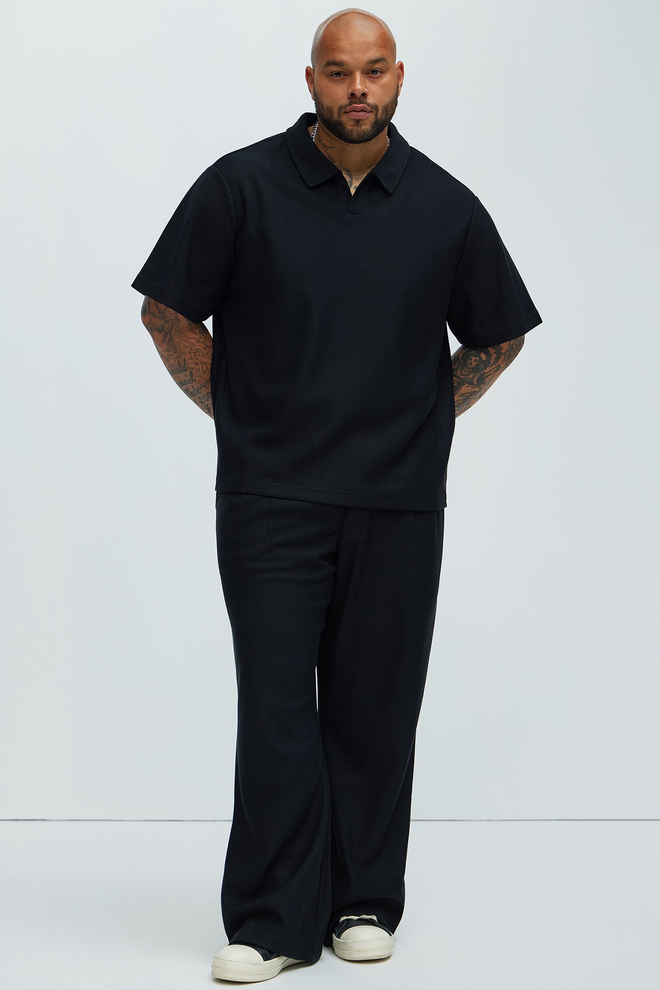 Classic Cool: Turner Short Sleeve Polo in Black