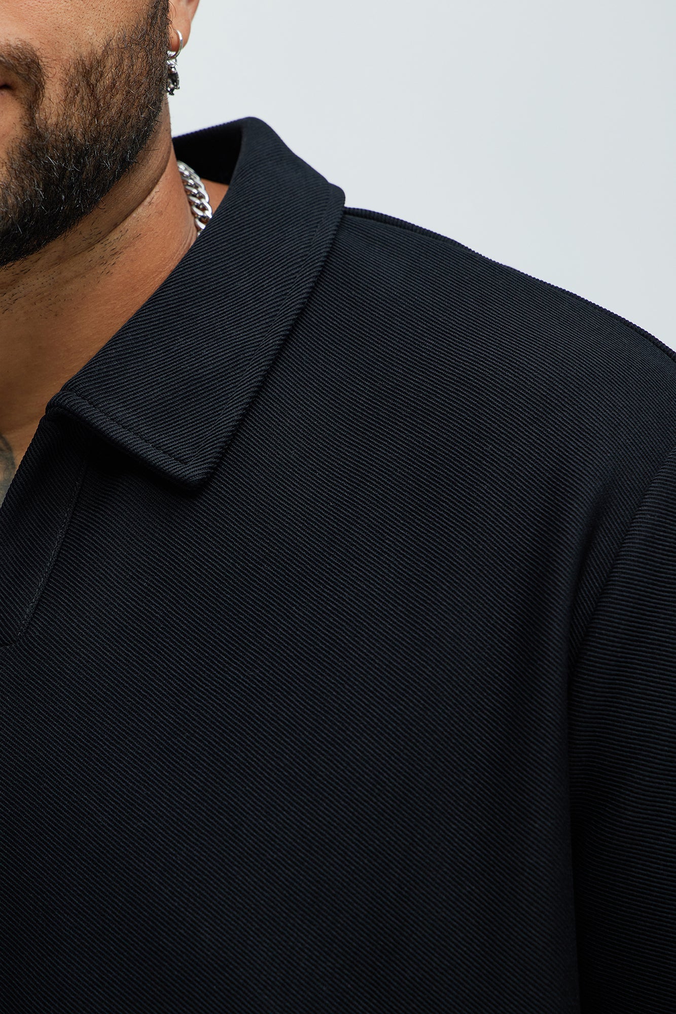 Classic Cool: Turner Short Sleeve Polo in Black