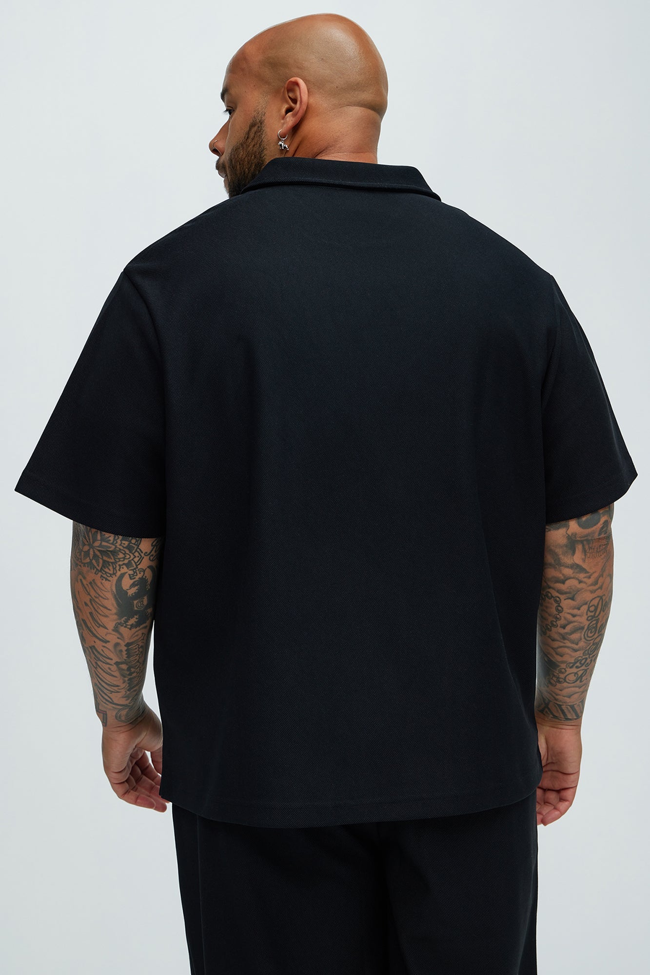 Classic Cool: Turner Short Sleeve Polo in Black