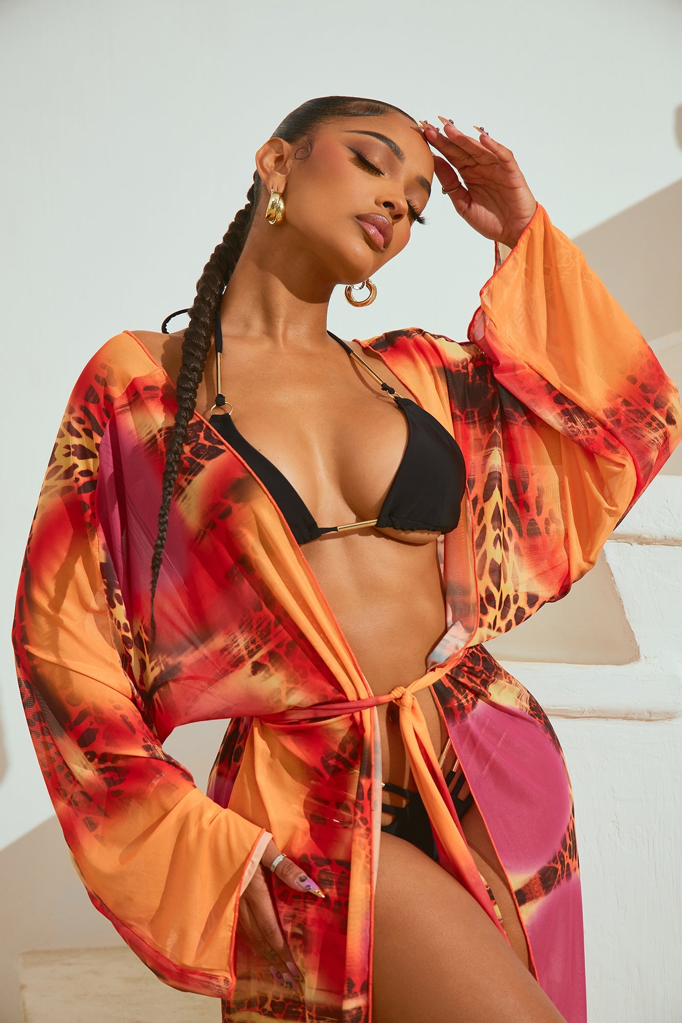 ARAKAR Full Cover Kimono