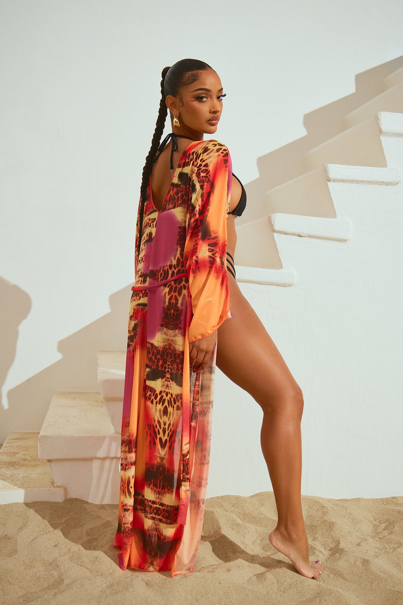 ARAKAR Full Cover Kimono