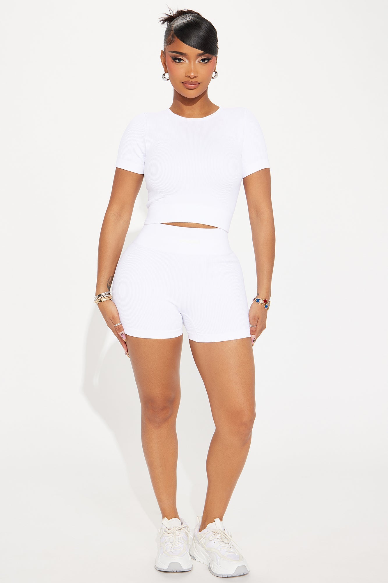 ARAKAR XSeam Activewear Set in White