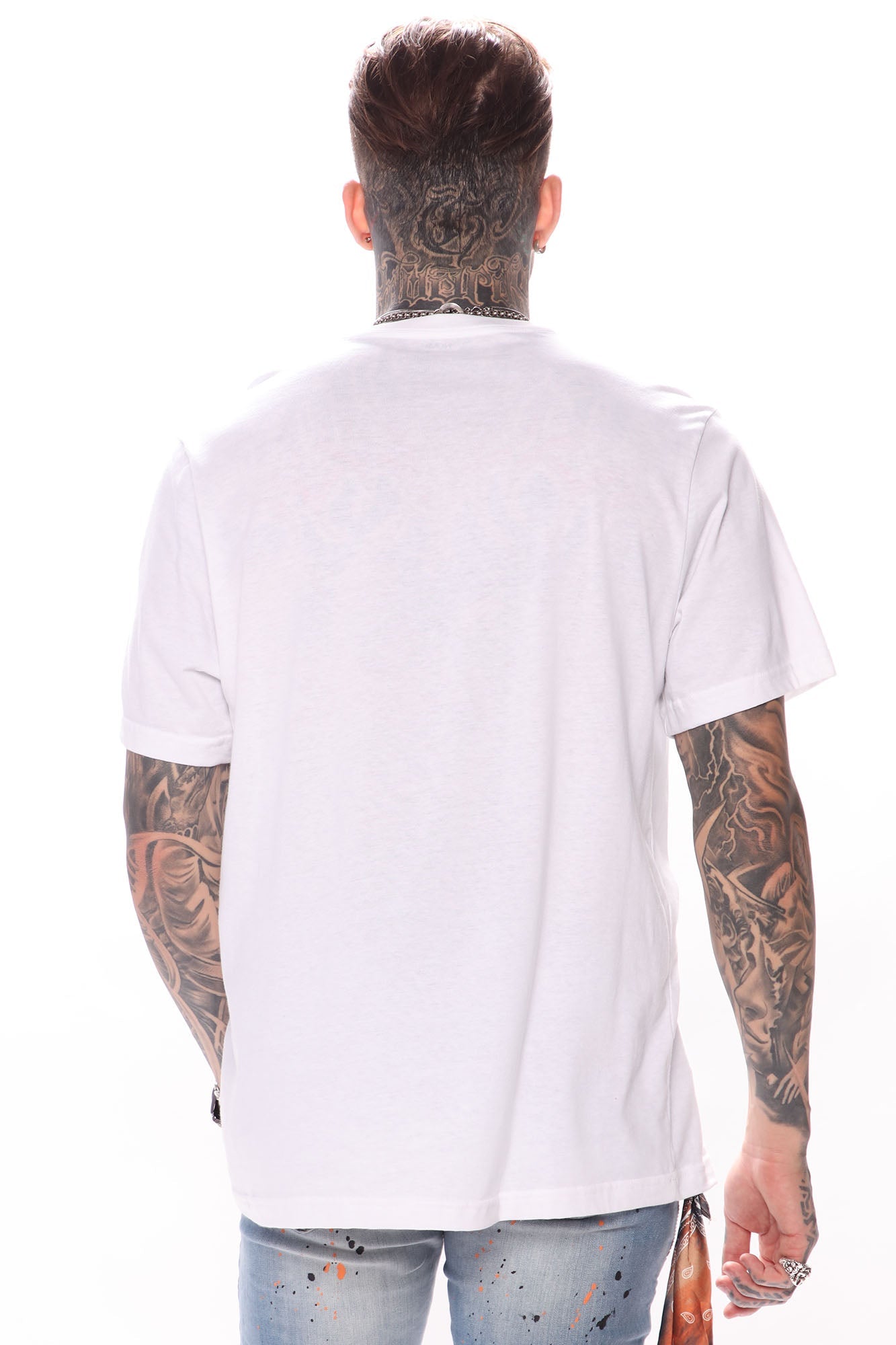 Essential Crew Tee: Classic White Staple for Every Wardrobe