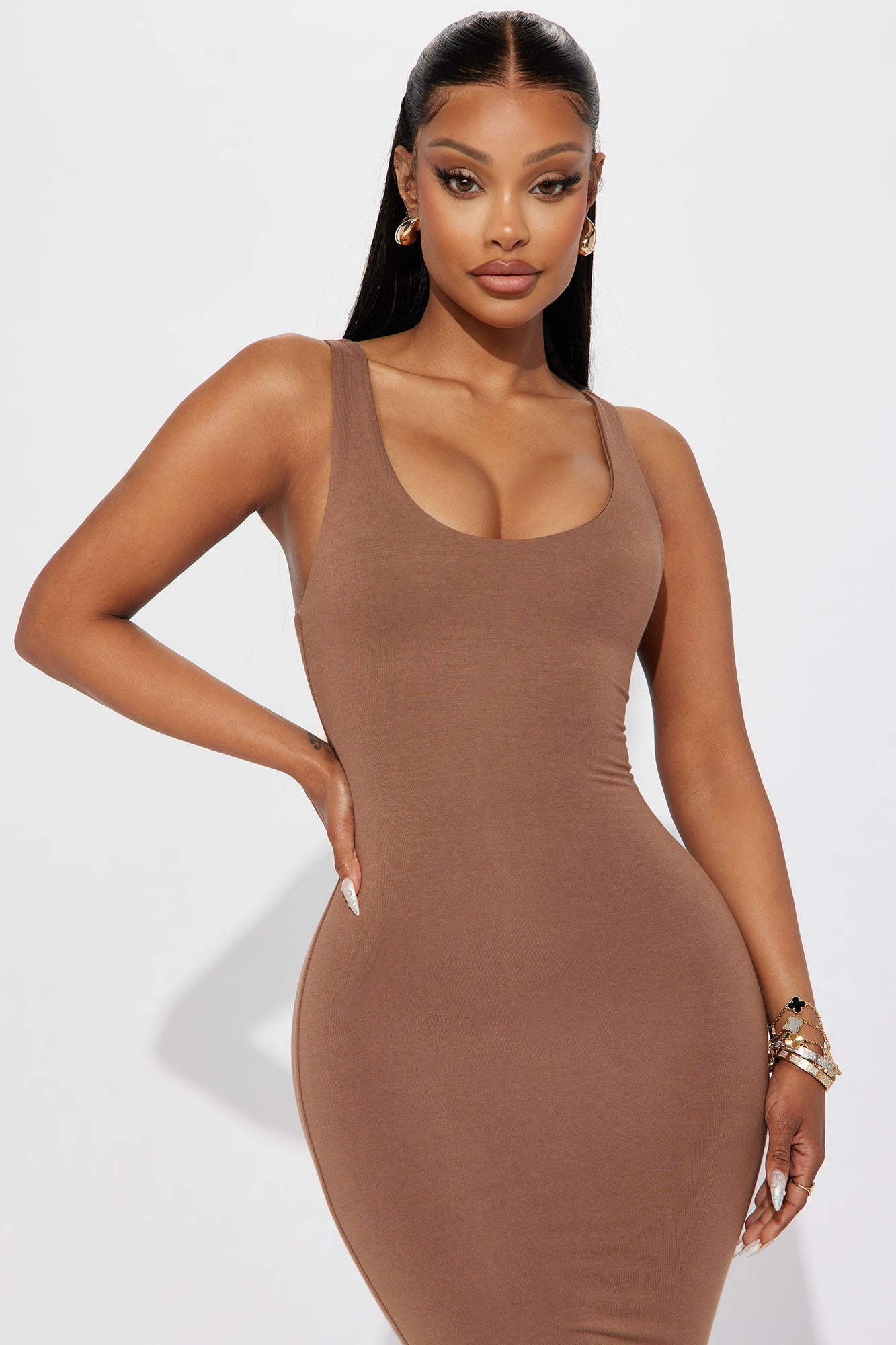 The Beige Beauty Dress