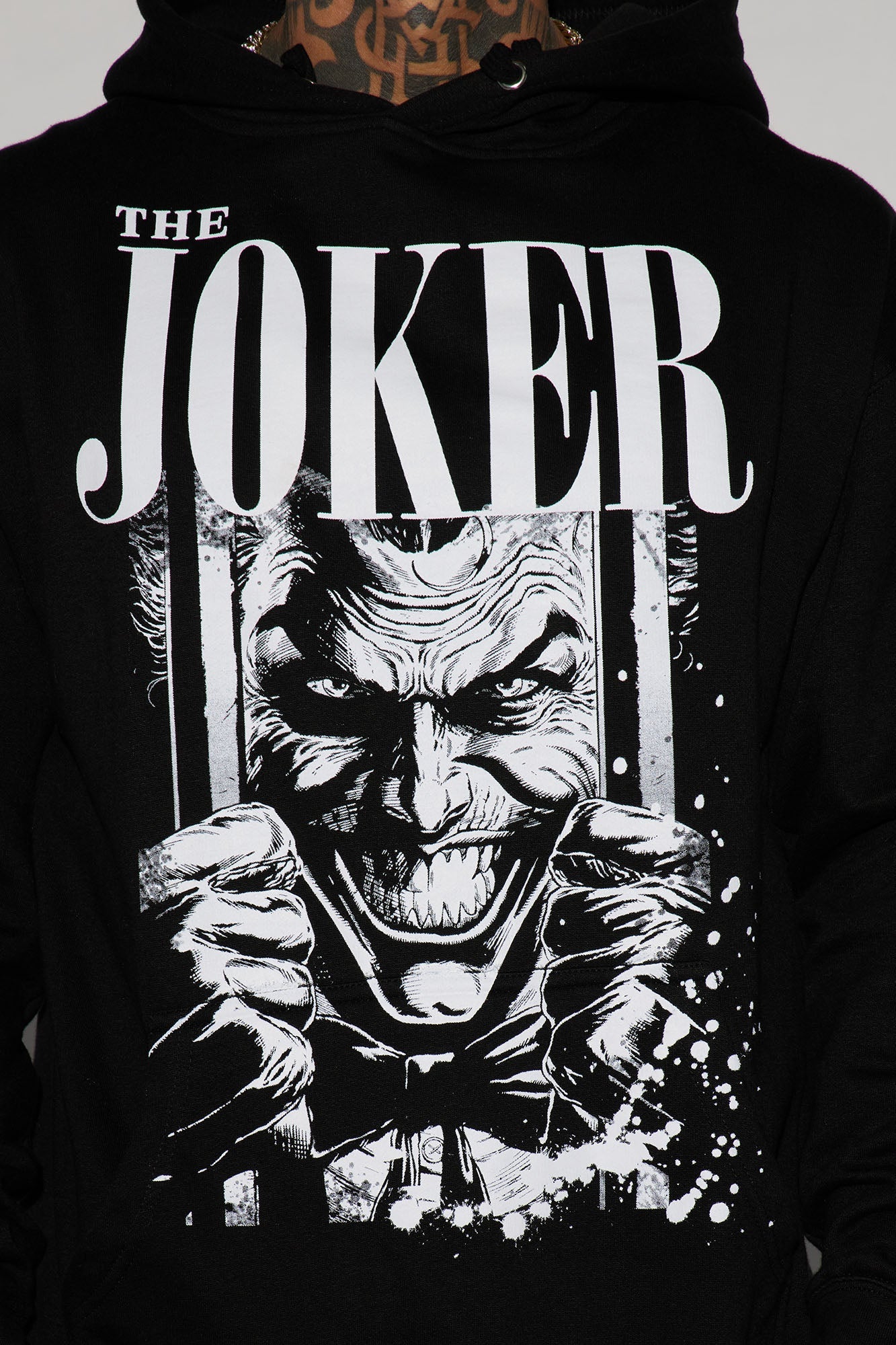 The Joker Contained Hoodie in Black: Embrace Your Dark Side