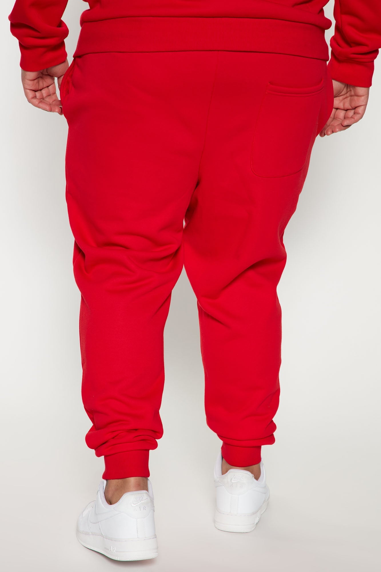 Stylish Crown Jogger In Red