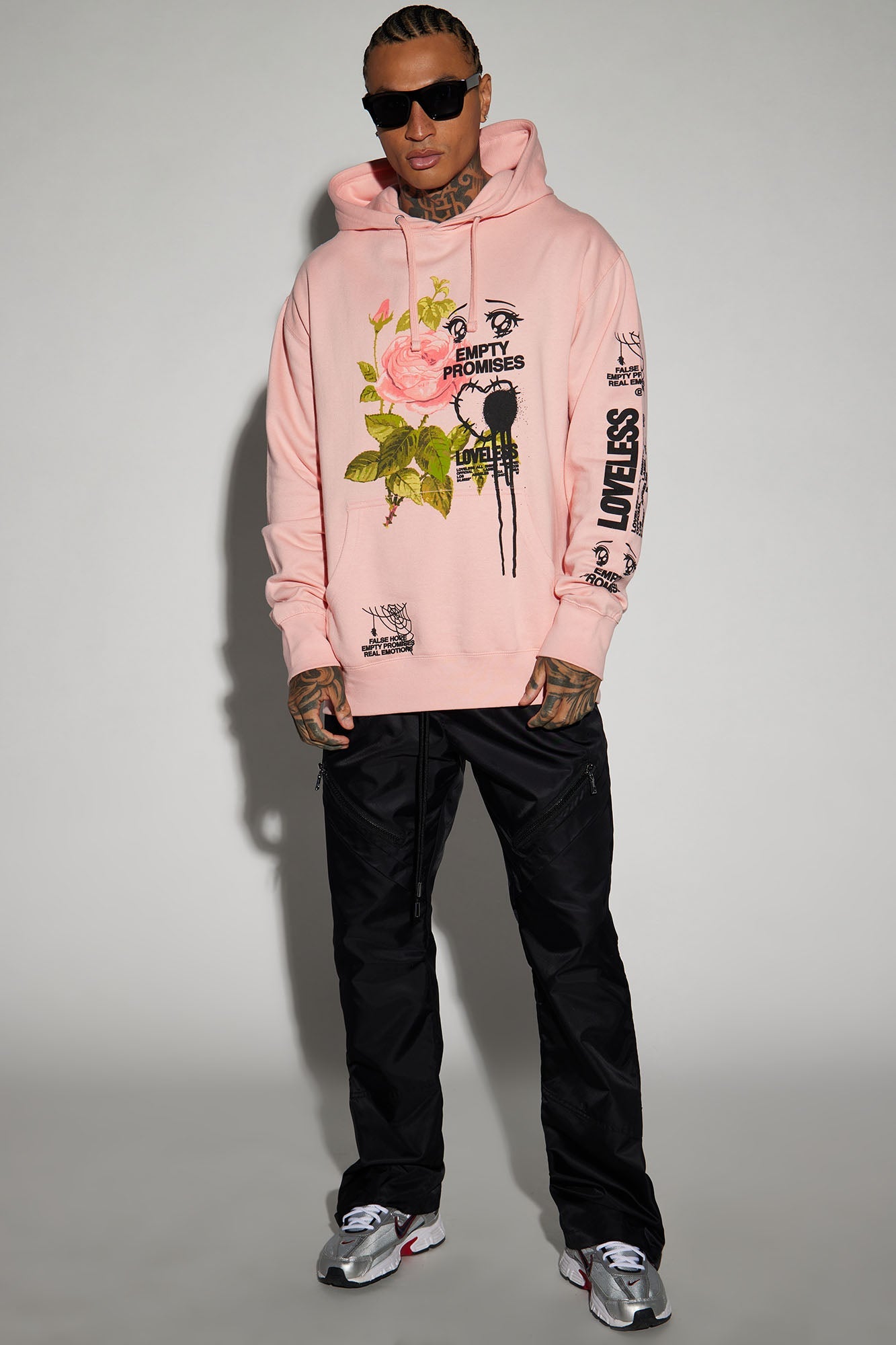 Empty Promises Hoodie in Pink: Stay Stylish and Cozy