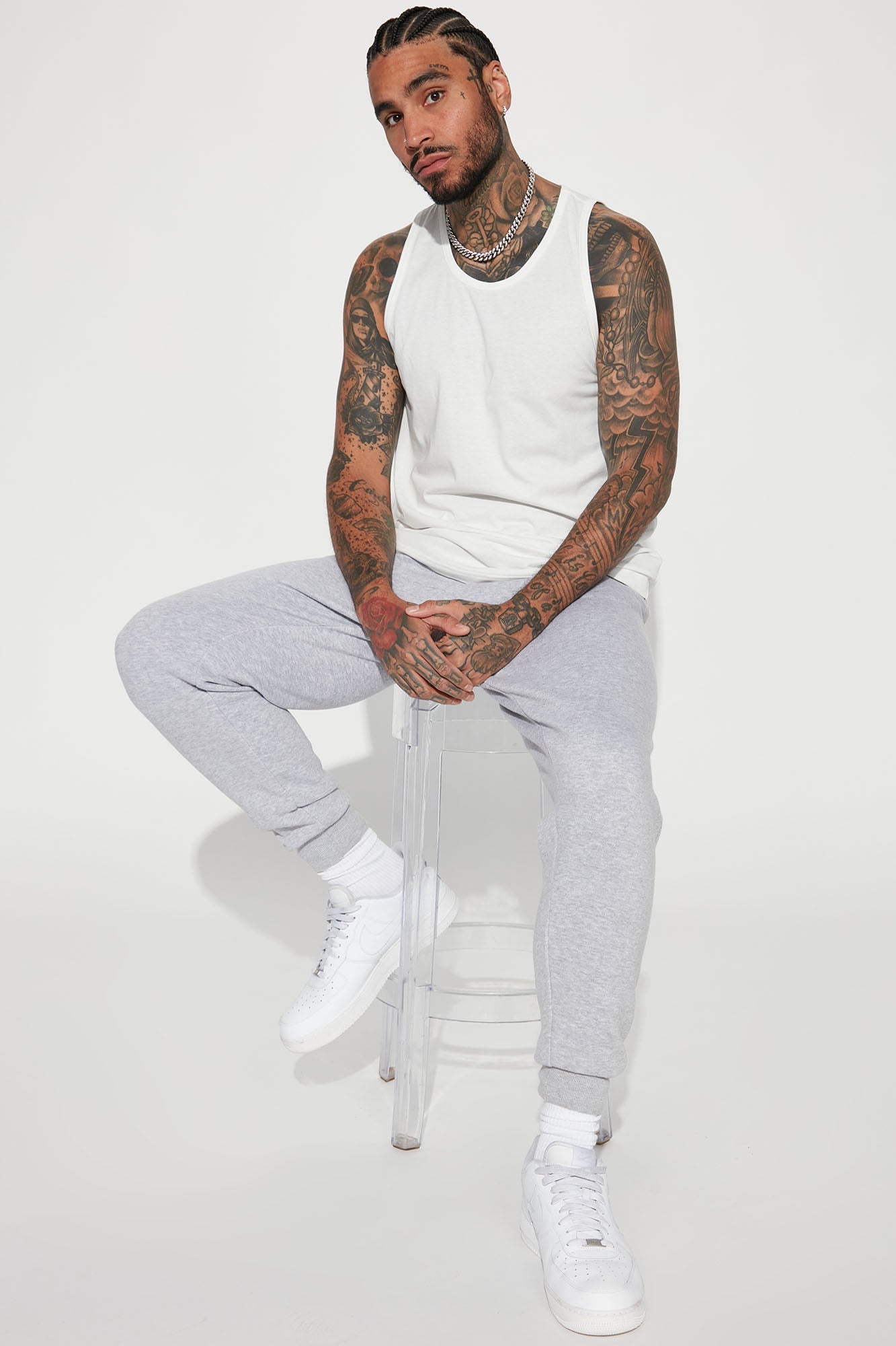 Classic Staple: Essential White Tank Top