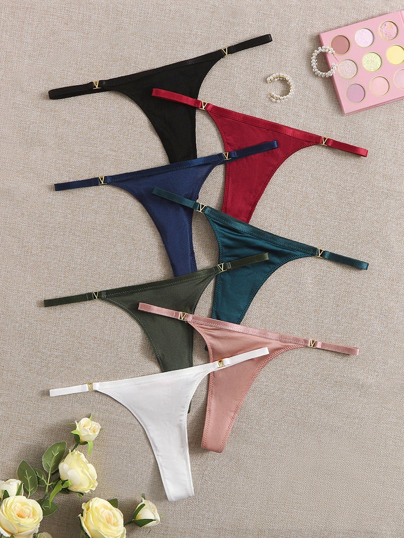 7pack Buckle Linked Panty