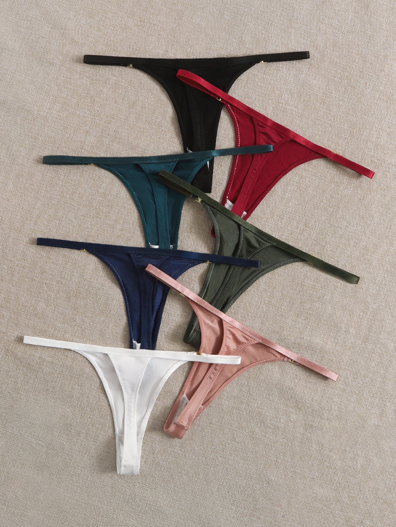 7pack Buckle Linked Panty
