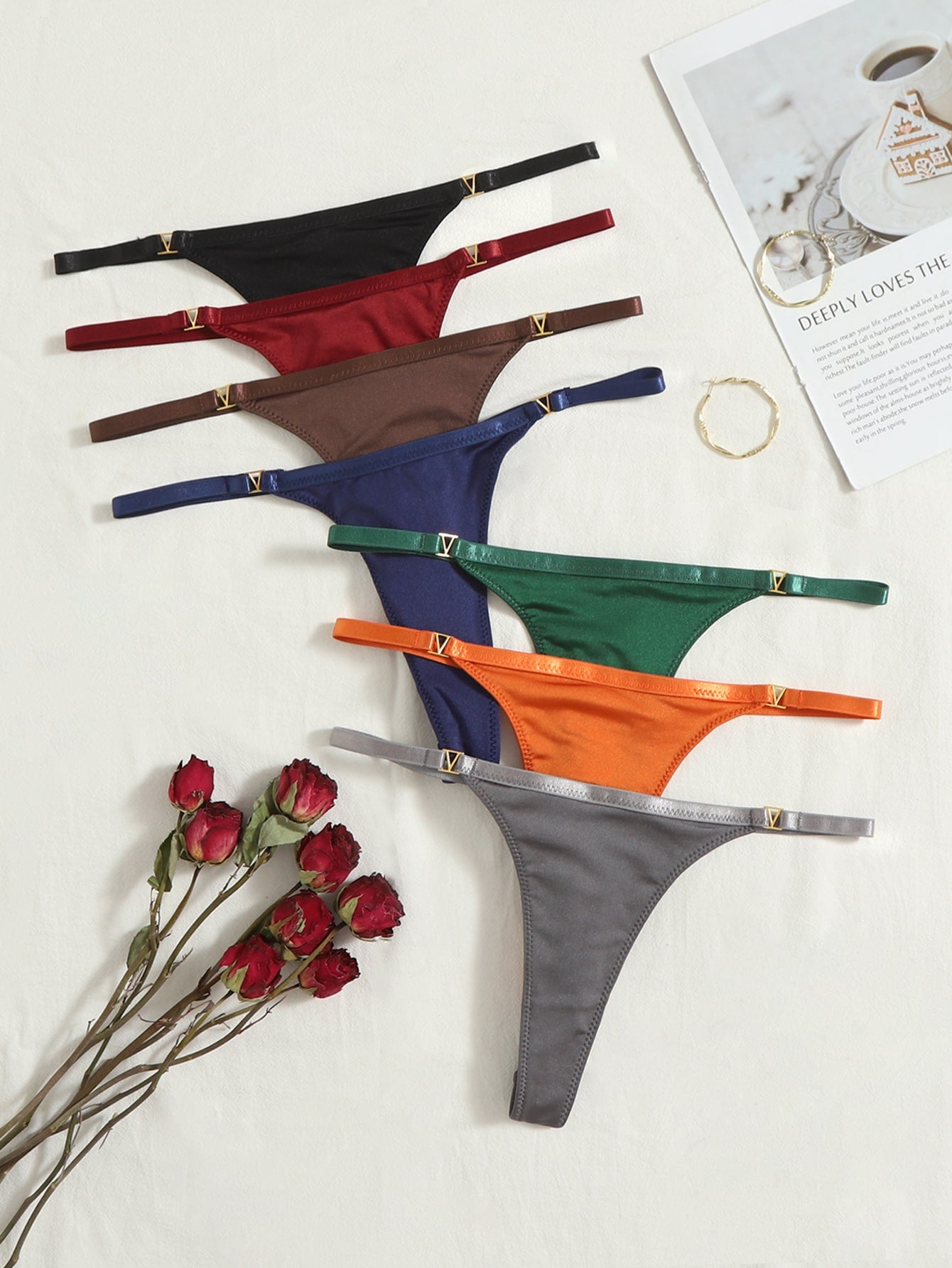 7pack Buckle Linked Panty