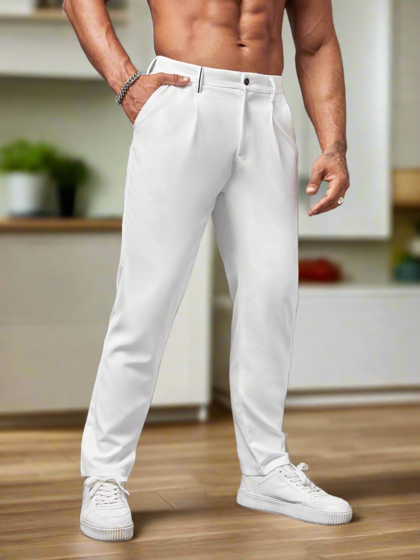 Men's Stylish Suit Pant