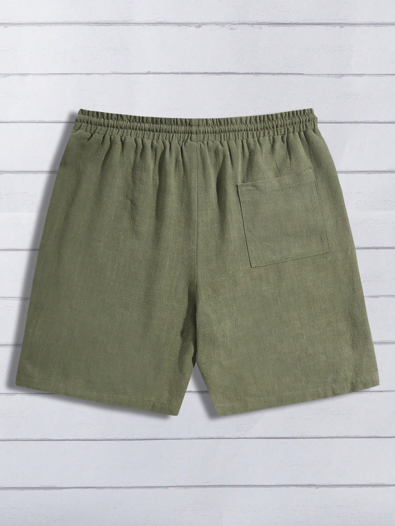 Men's Stylish Drawstring Waist Shorts.