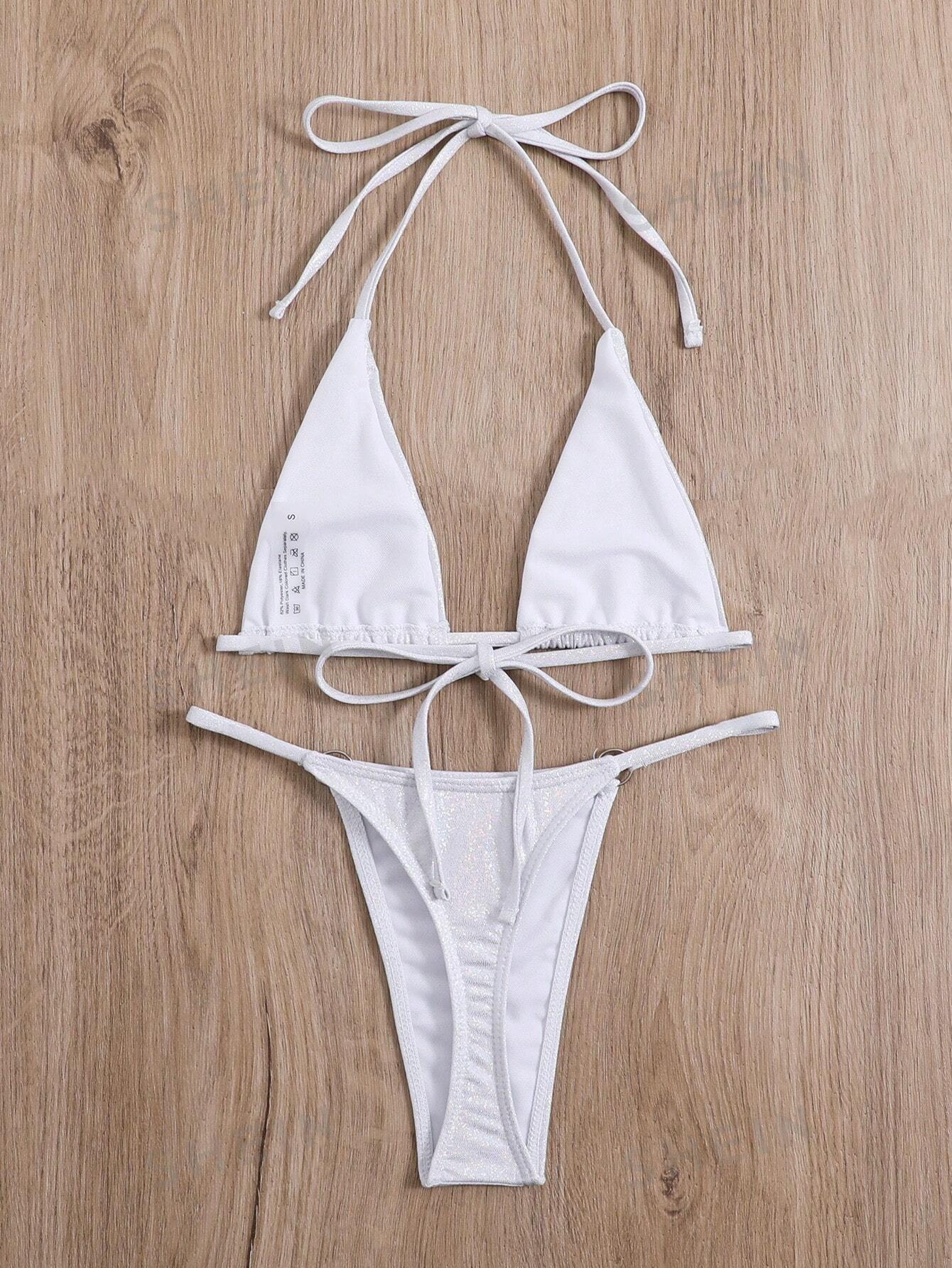 Ice Metallic Micro Bkini Set
