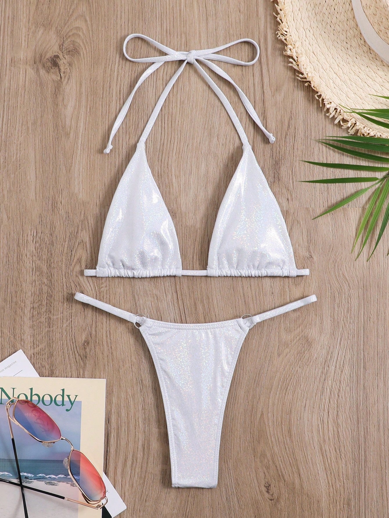 Ice Metallic Micro Bkini Set