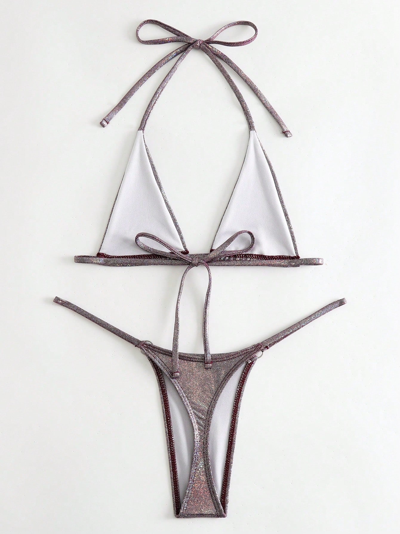 Ice Metallic Micro Bkini Set