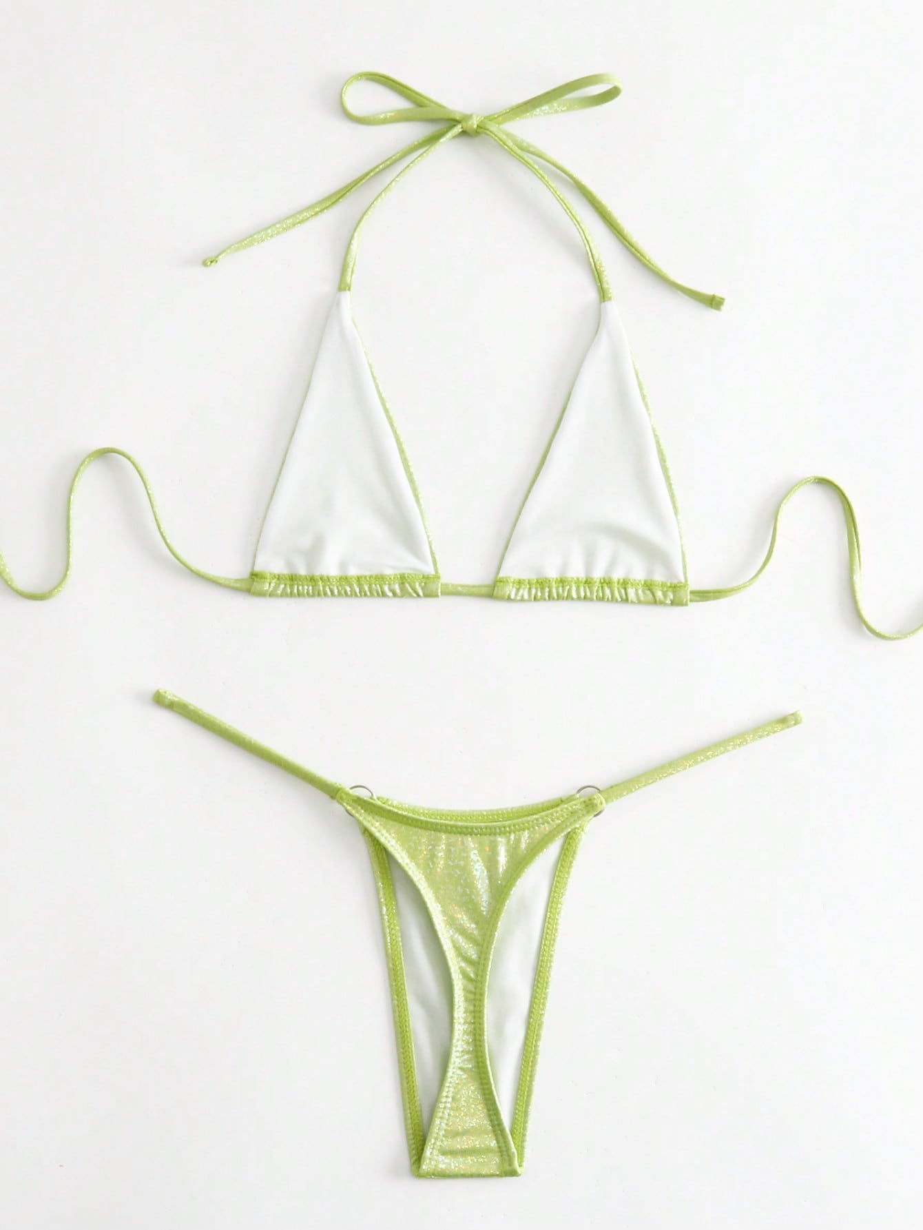 Ice Metallic Micro Bkini Set