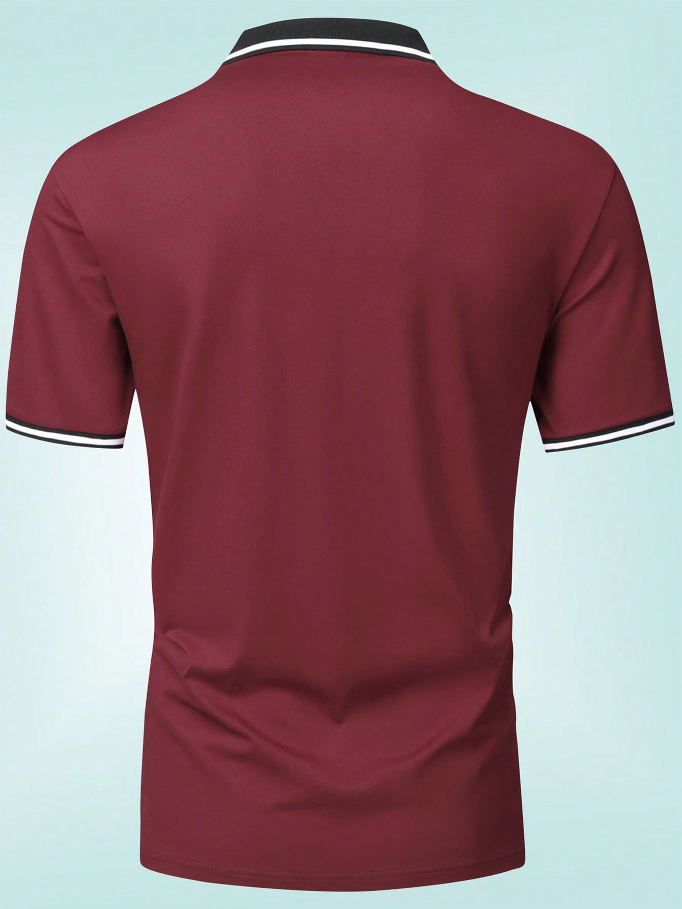 Men's Short Sleeve Polo Shirt. Outdoor Casual Sportswear Top