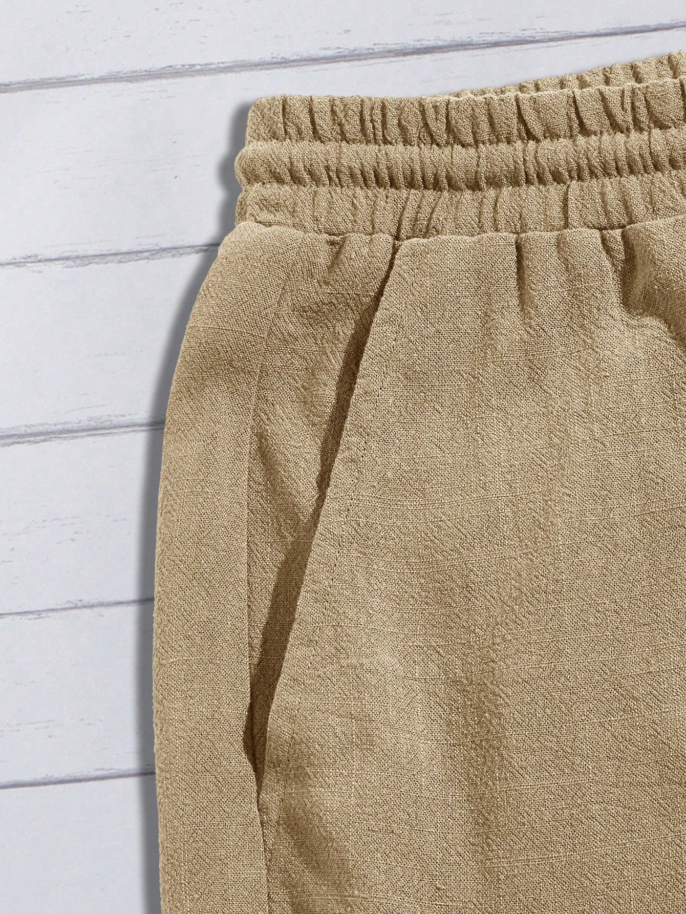Men's Stylish Drawstring Woven Shorts