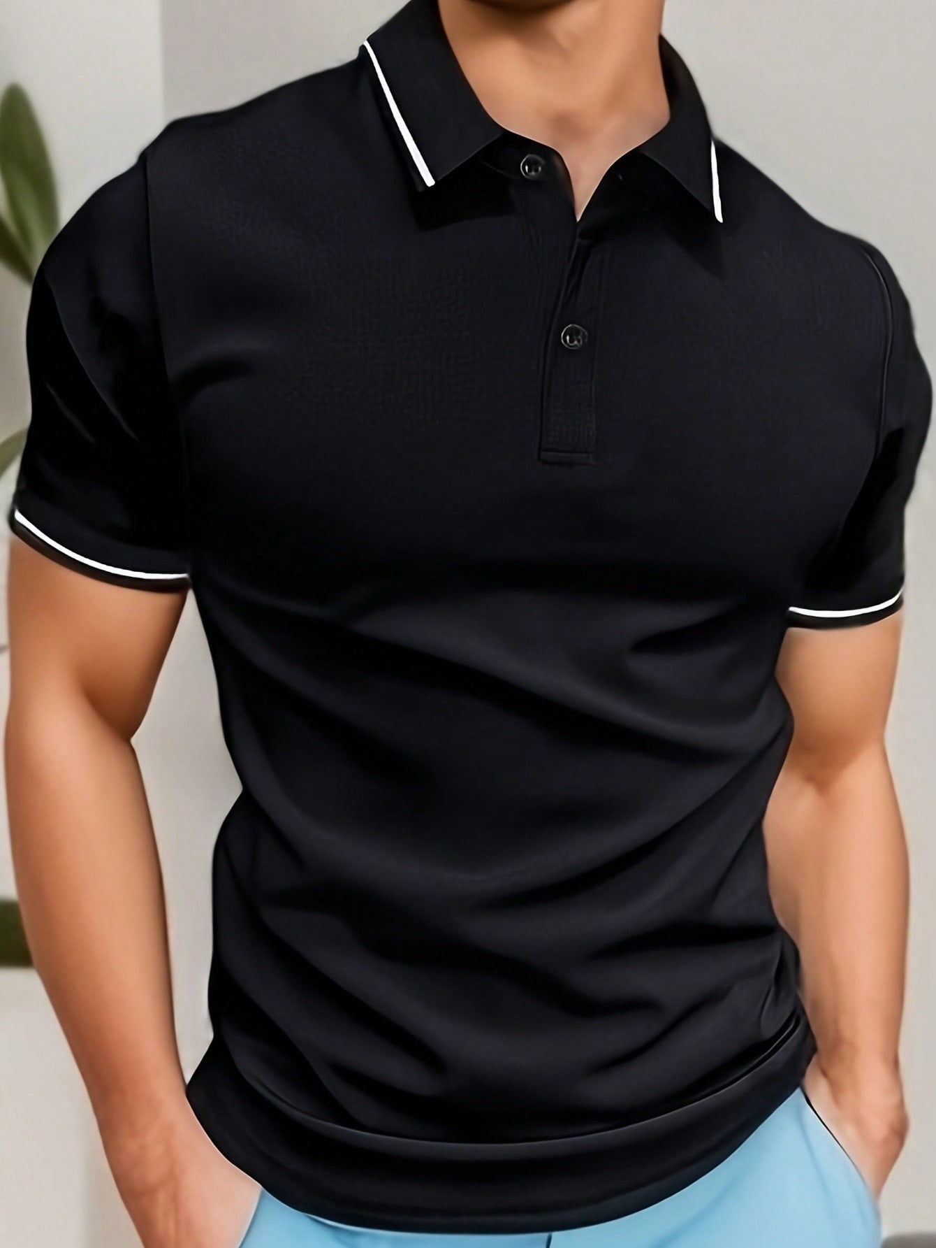 Summer Men's Polo Shirt.