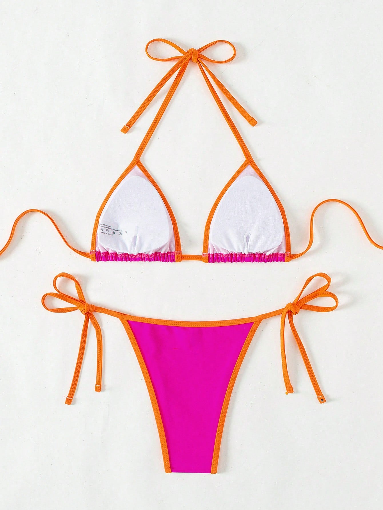 Triangle Thong Bkini Swimsuit