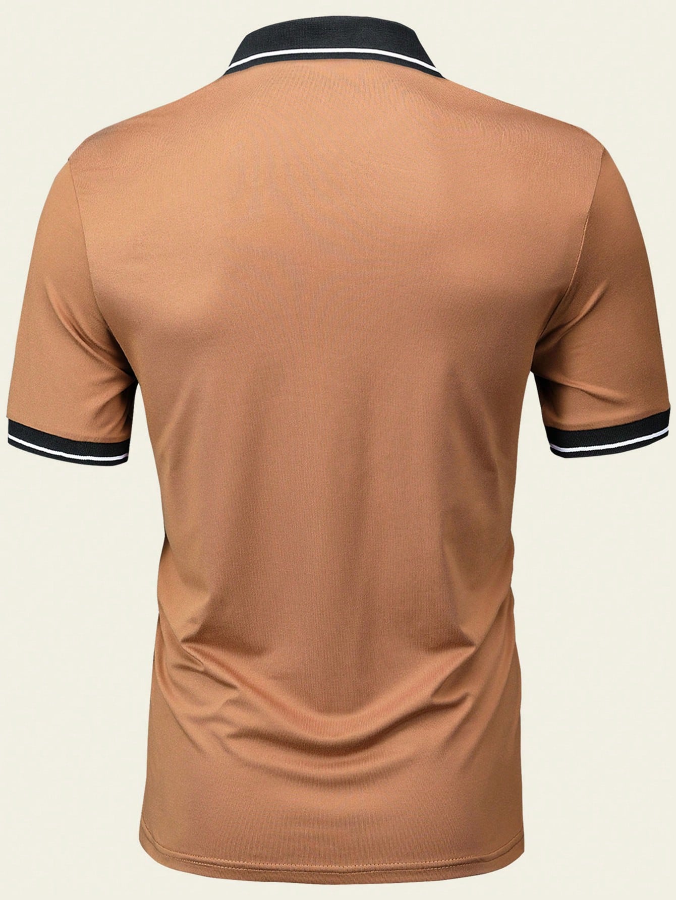 Men's Short Sleeve Polo Shirt. Outdoor Casual Sportswear Top