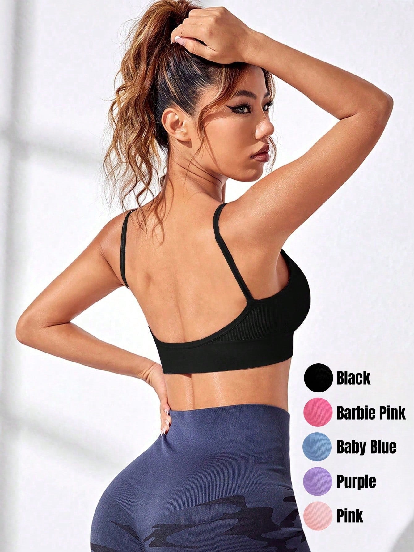 Yoga Women's Solid Color Athletic Tank Top