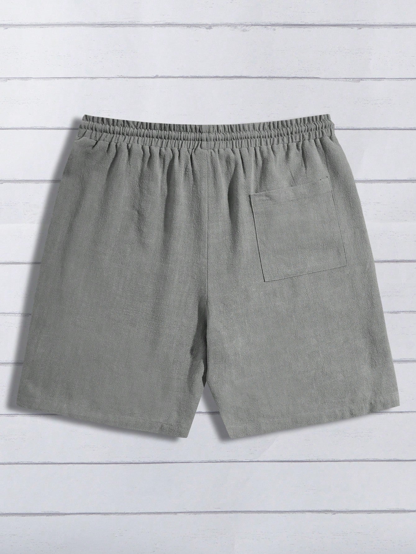 Men's Stylish Drawstring Waist Shorts.