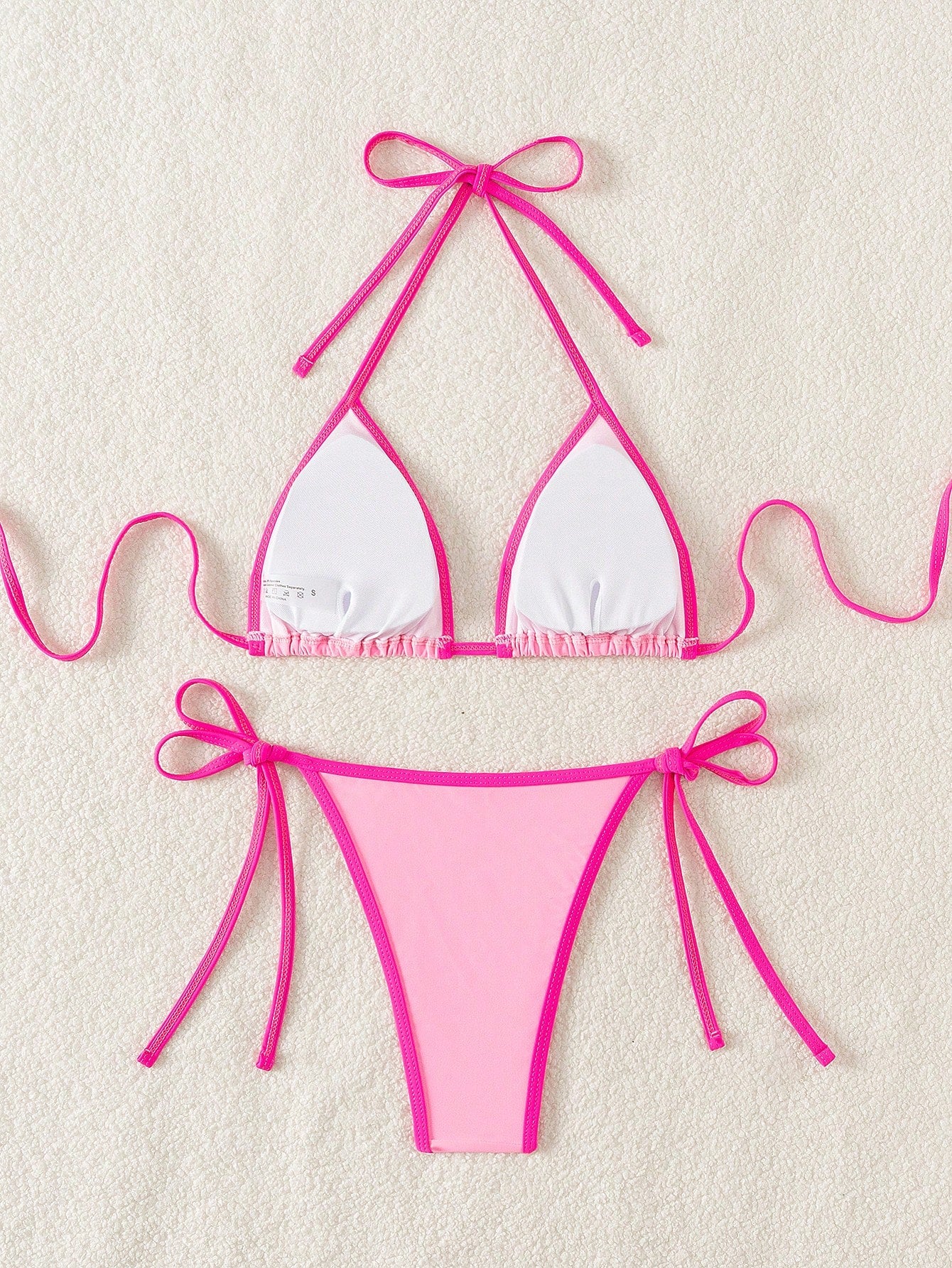 Triangle Thong Bkini Swimsuit