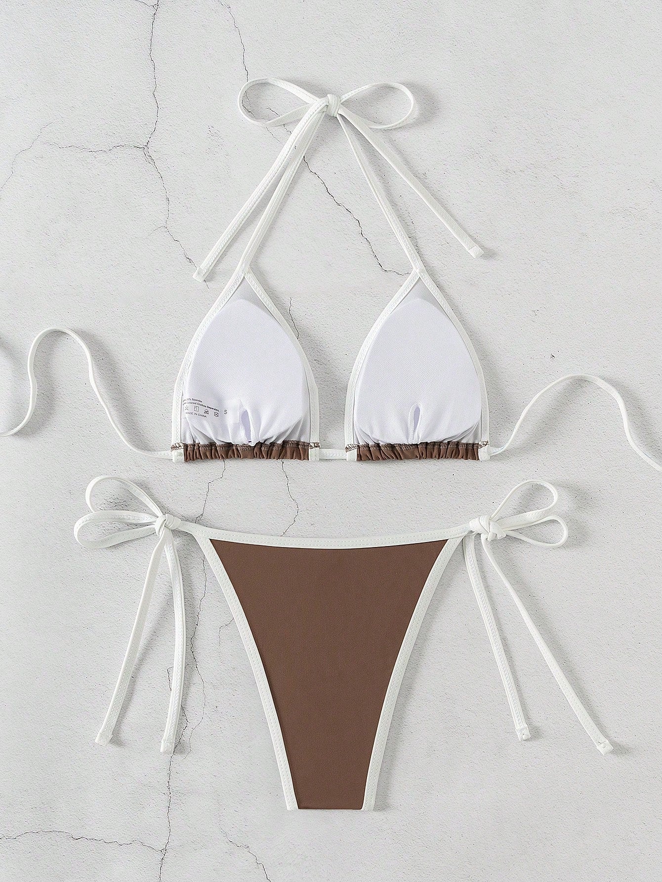 Triangle Thong Bkini Swimsuit