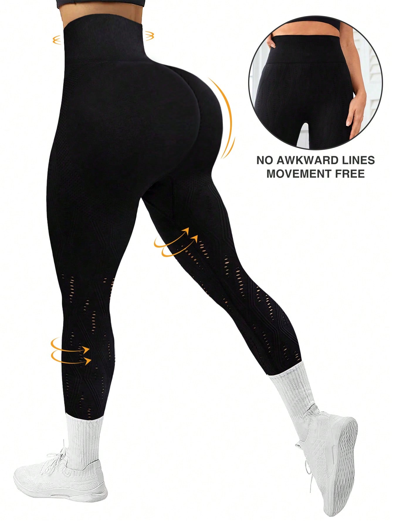 Yoga Basic Wide Waistband Sport Leggings
