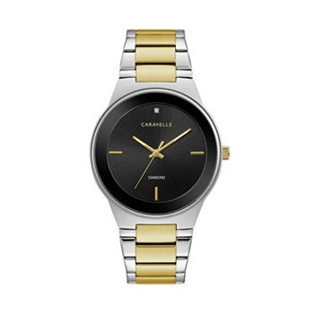 Caravelle Men's Diamond Stainless Steel Watch: Timeless Elegance and Luxury