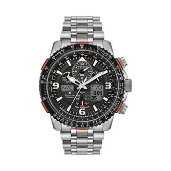 Citizen Eco-Drive Men's Promaster Skyhawk A-T Super Titanium Atomic Chronograph Watch JY8108-53E