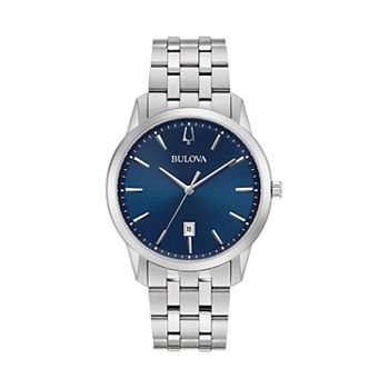 Bulova Men's Sutton Stainless Steel Watch - Sleek and Sophisticated