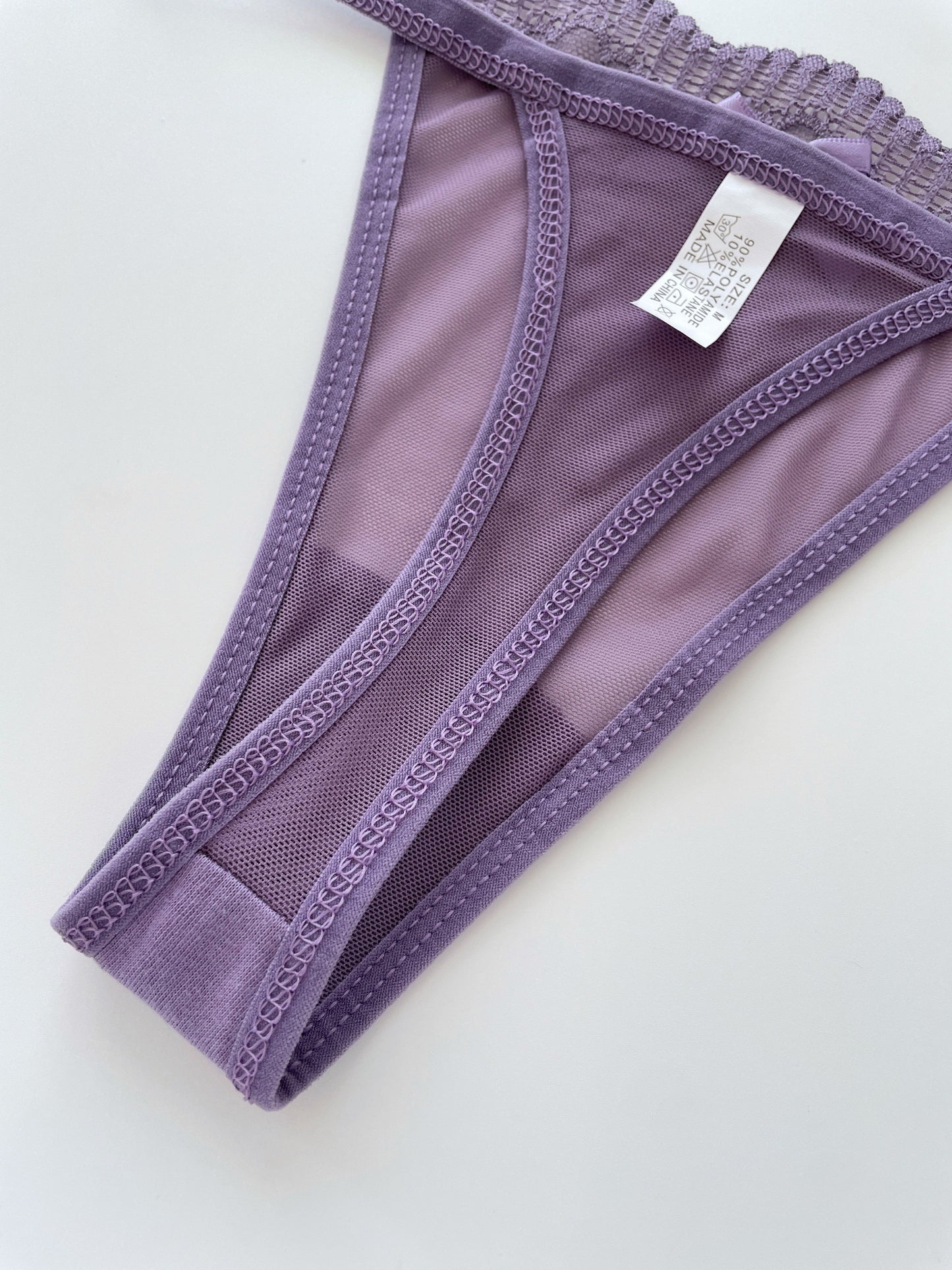 8 pc. Solid Seamless Mesh Semi Sheer Thongs: Sexy Comfy Breathable Stretchy Intimate Panties