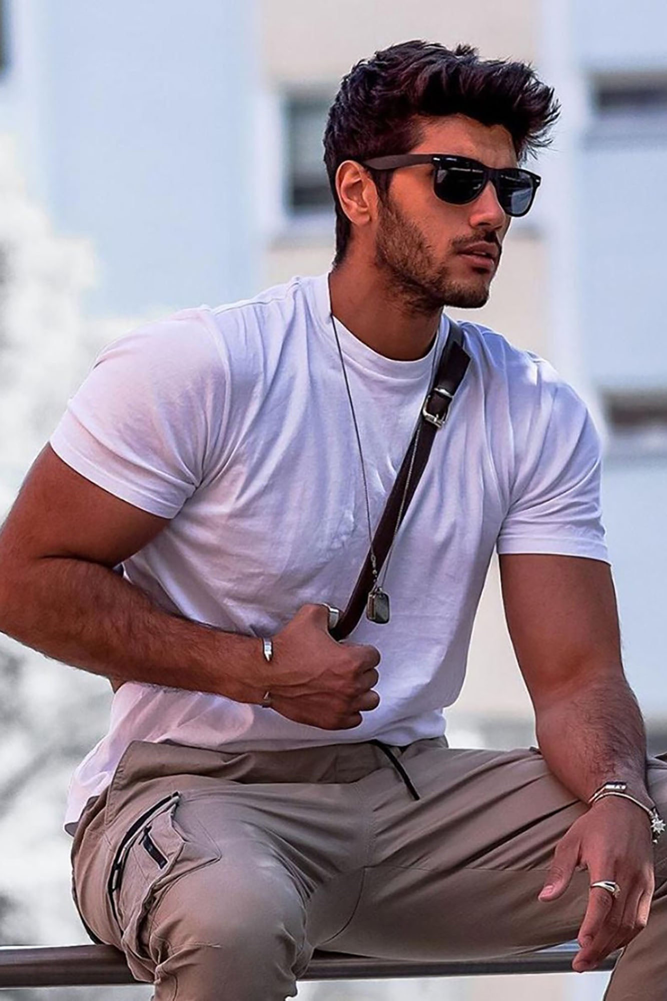 Essential Crew Tee: Classic White Staple for Every Wardrobe