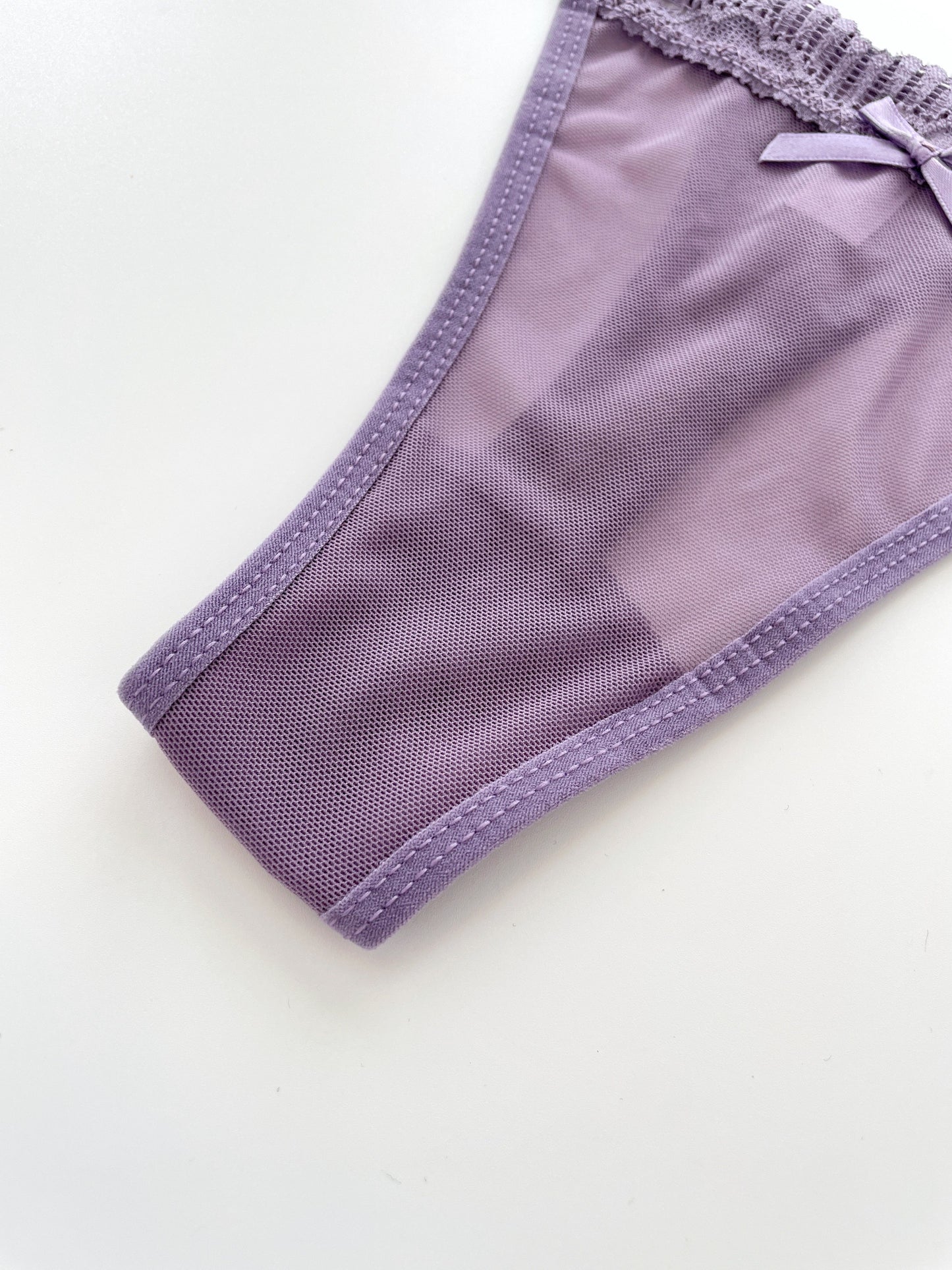 8 pc. Solid Seamless Mesh Semi Sheer Thongs: Sexy Comfy Breathable Stretchy Intimate Panties
