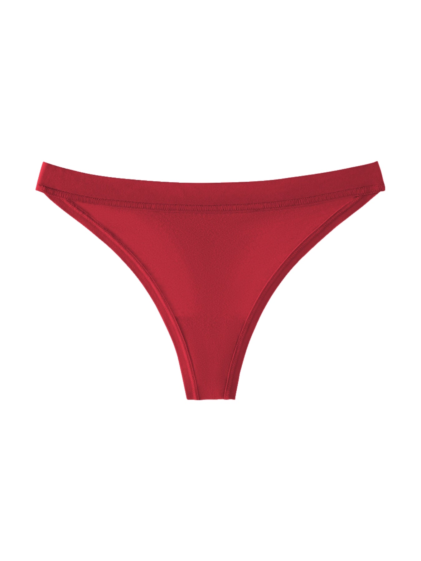 5 Pc. Breathable Cotton Thongs: Comfort and Style with Sexy Low Waist Design & Easy Care