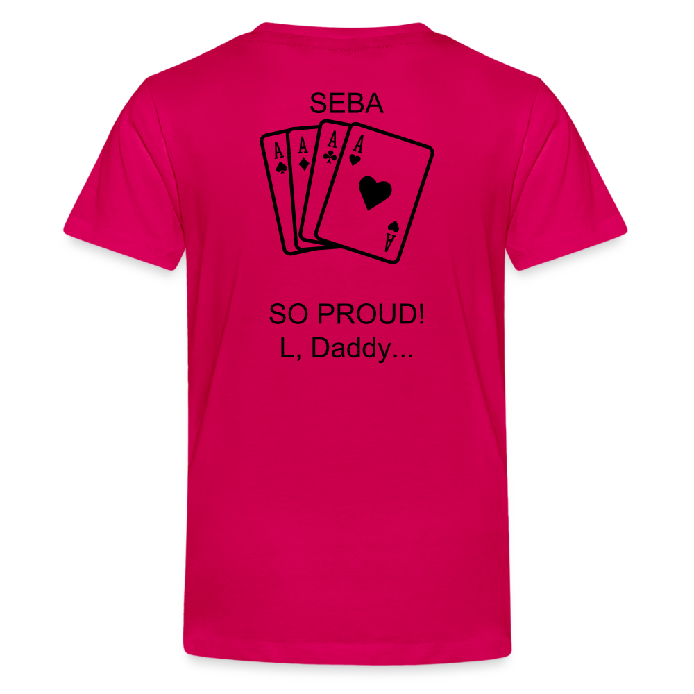 Kids' Premium T-Shirt - dark pink