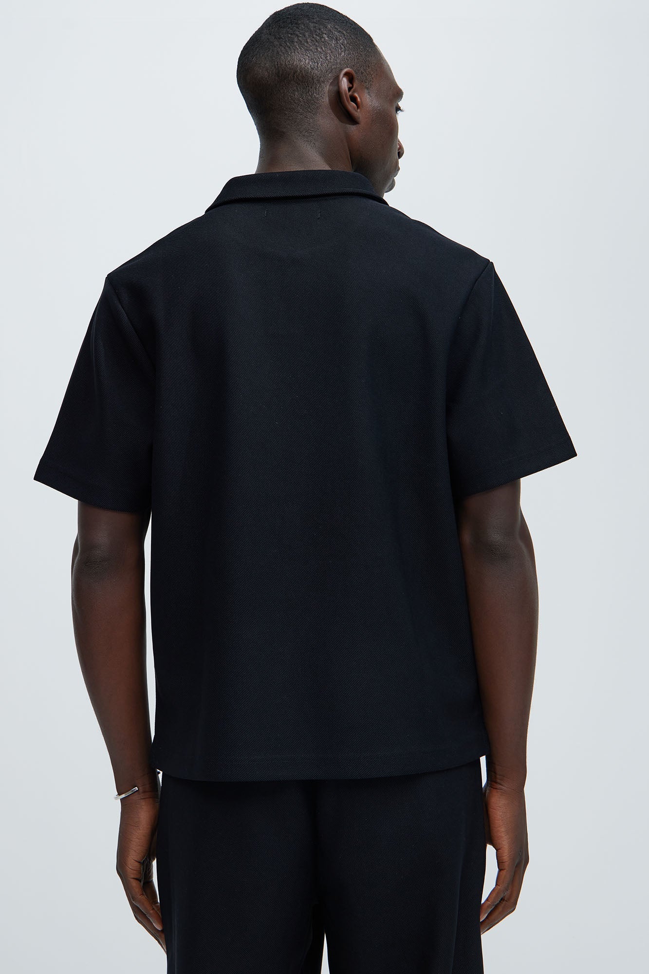 Classic Cool: Turner Short Sleeve Polo in Black
