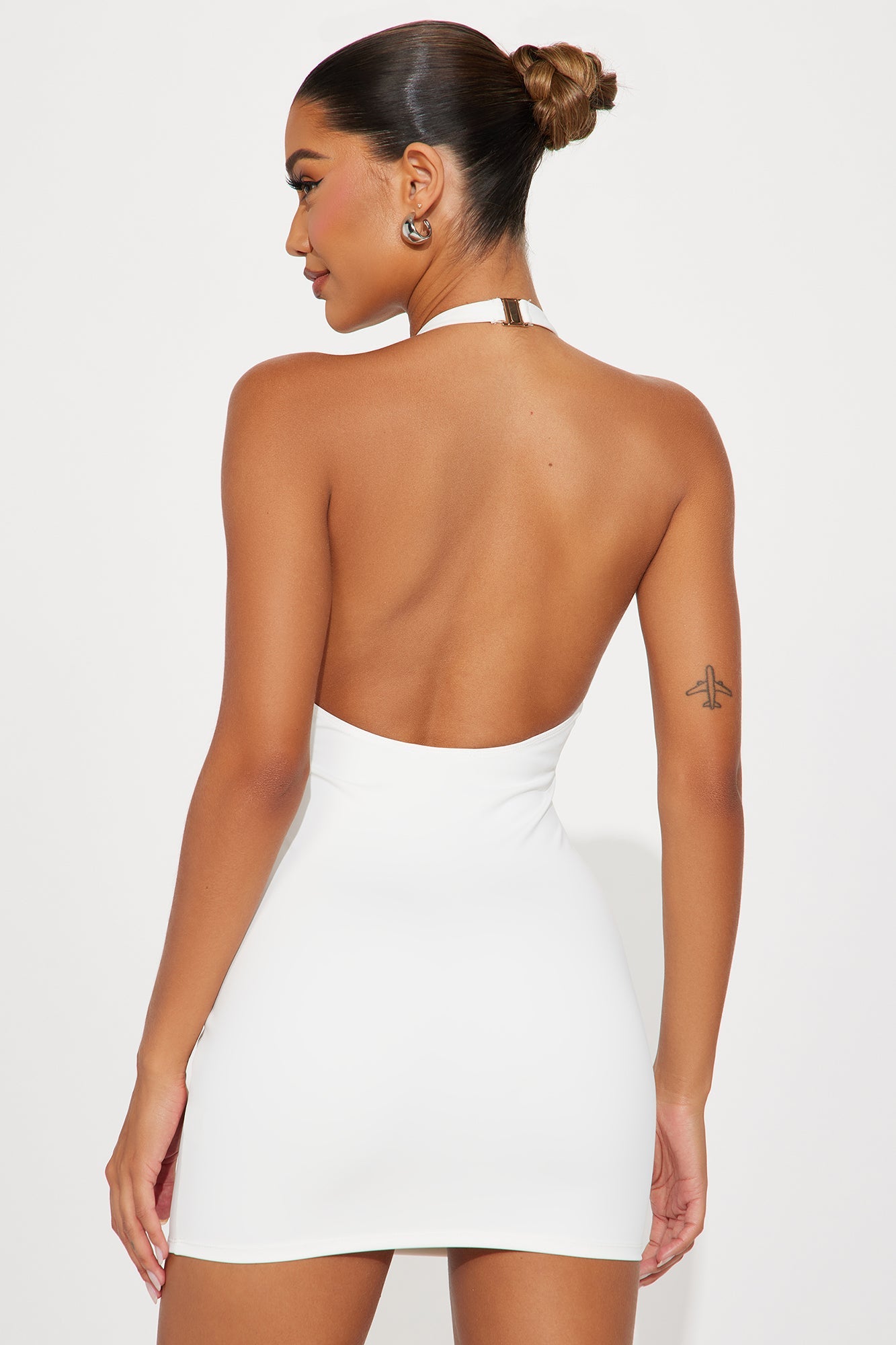 Flo 2X Lined Micro Mini Dress in White: The Perfect Summer Staple