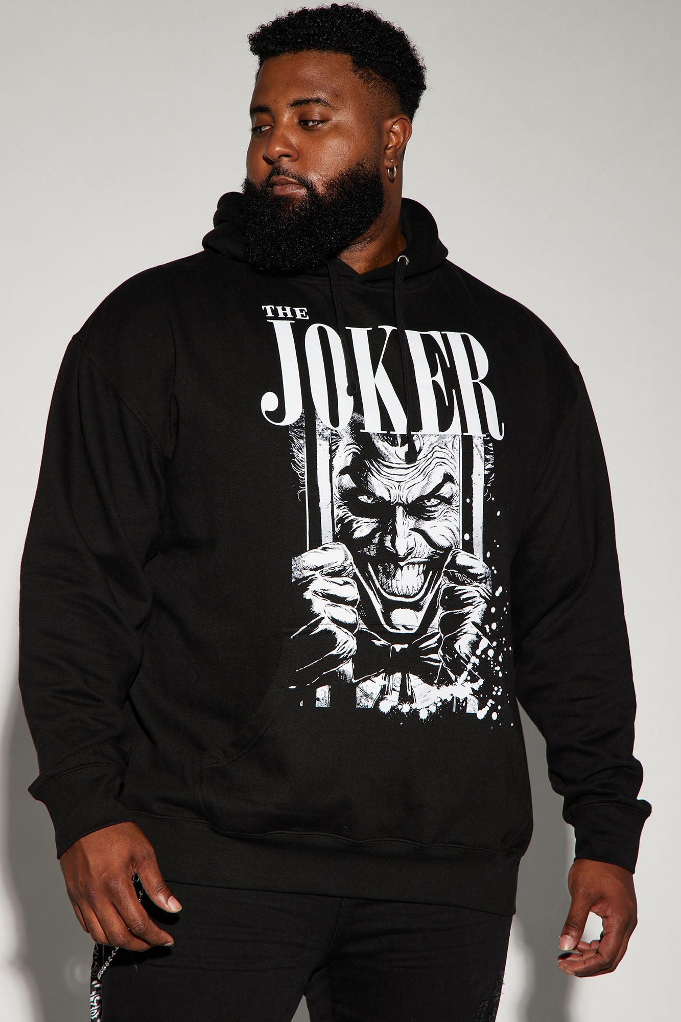 The Joker Contained Hoodie in Black: Embrace Your Dark Side