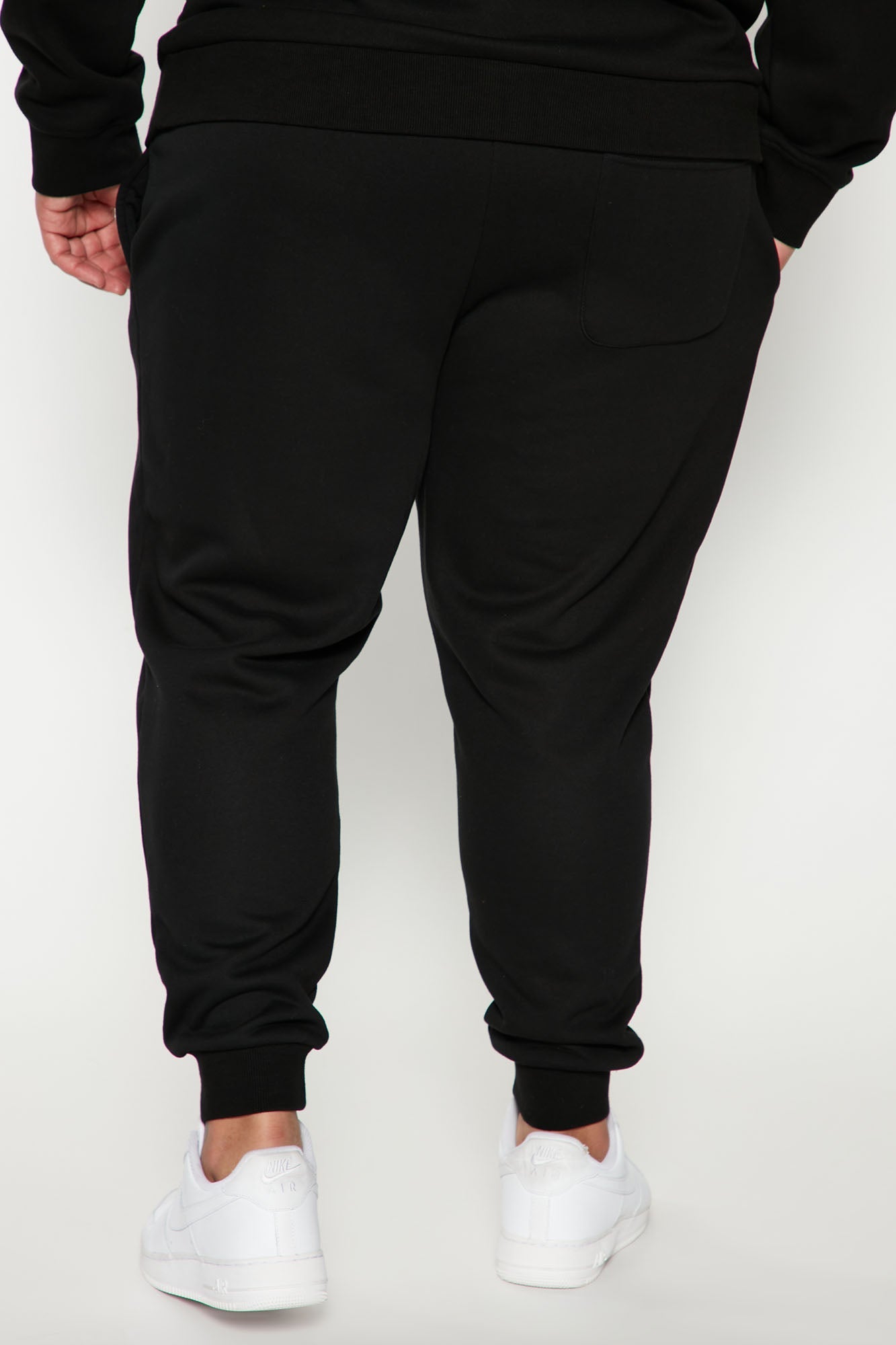 Stylish Crown Jogger in Black