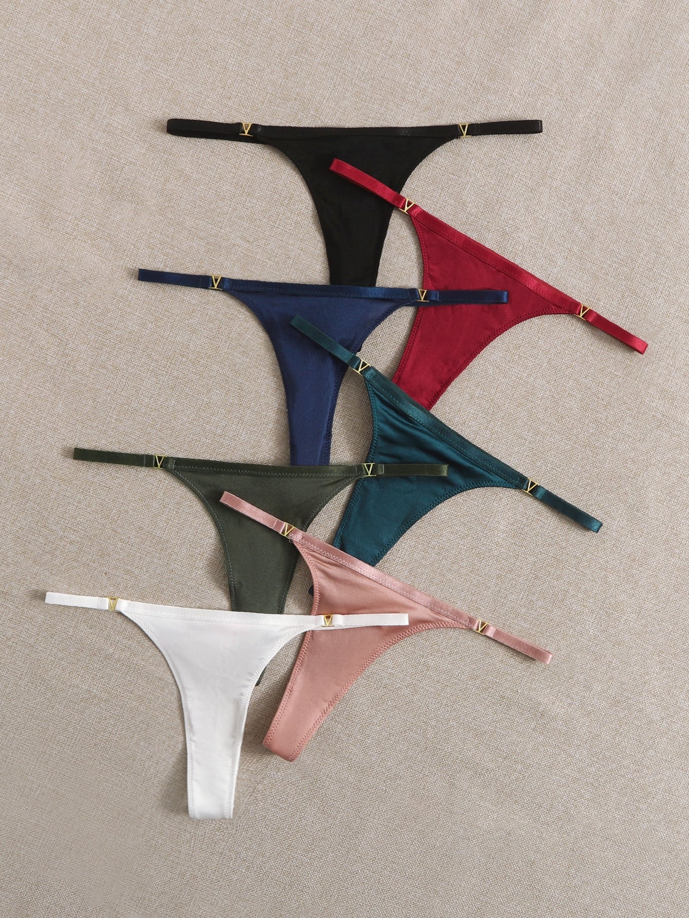 7pack Buckle Linked Panty