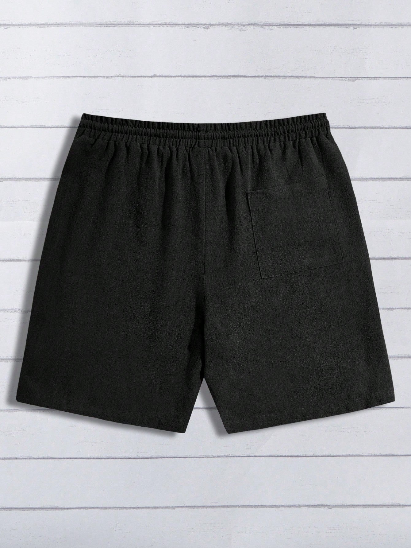 Men's Stylish Drawstring Waist Shorts.