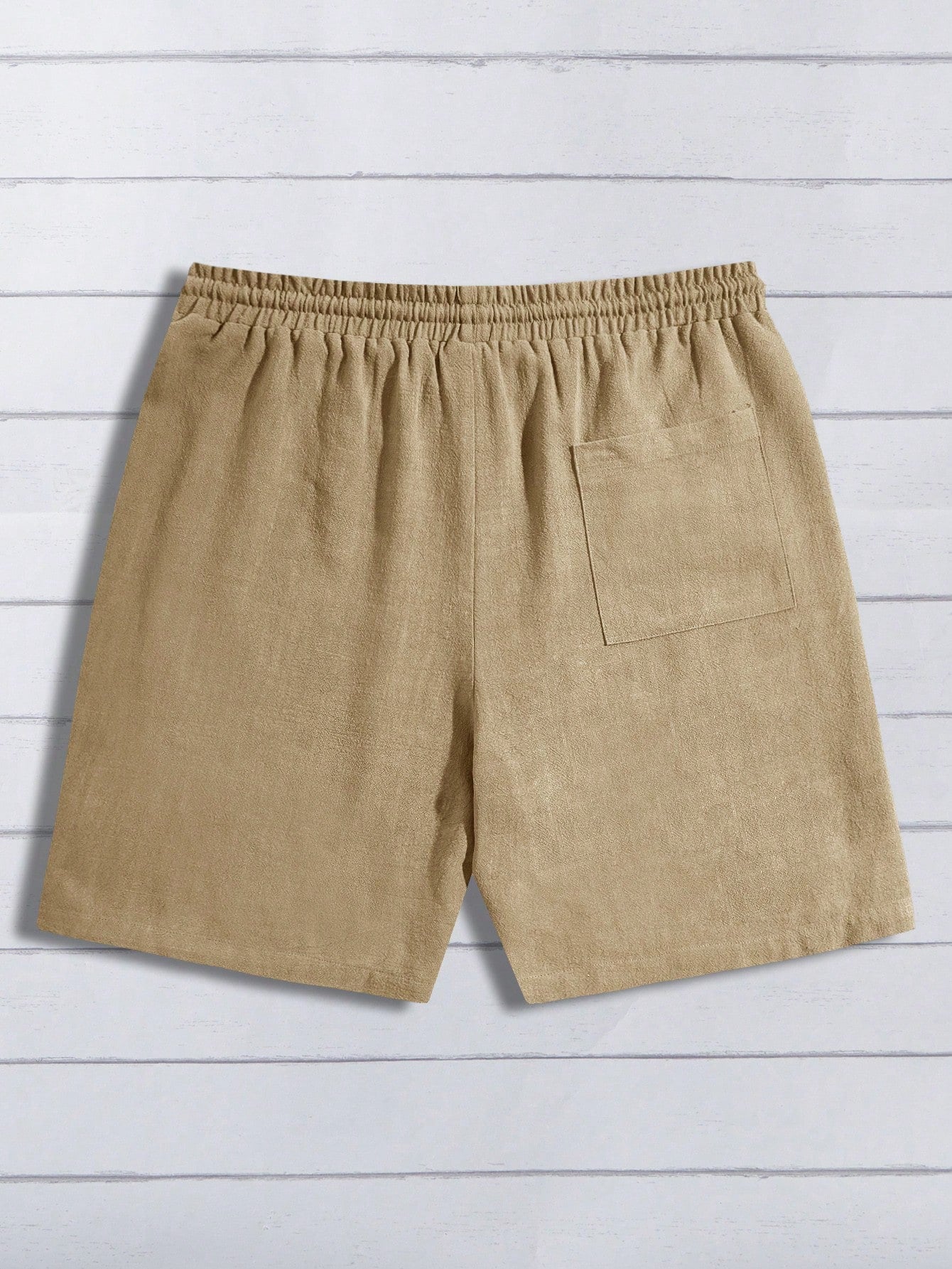 Men's Stylish Drawstring Waist Shorts.