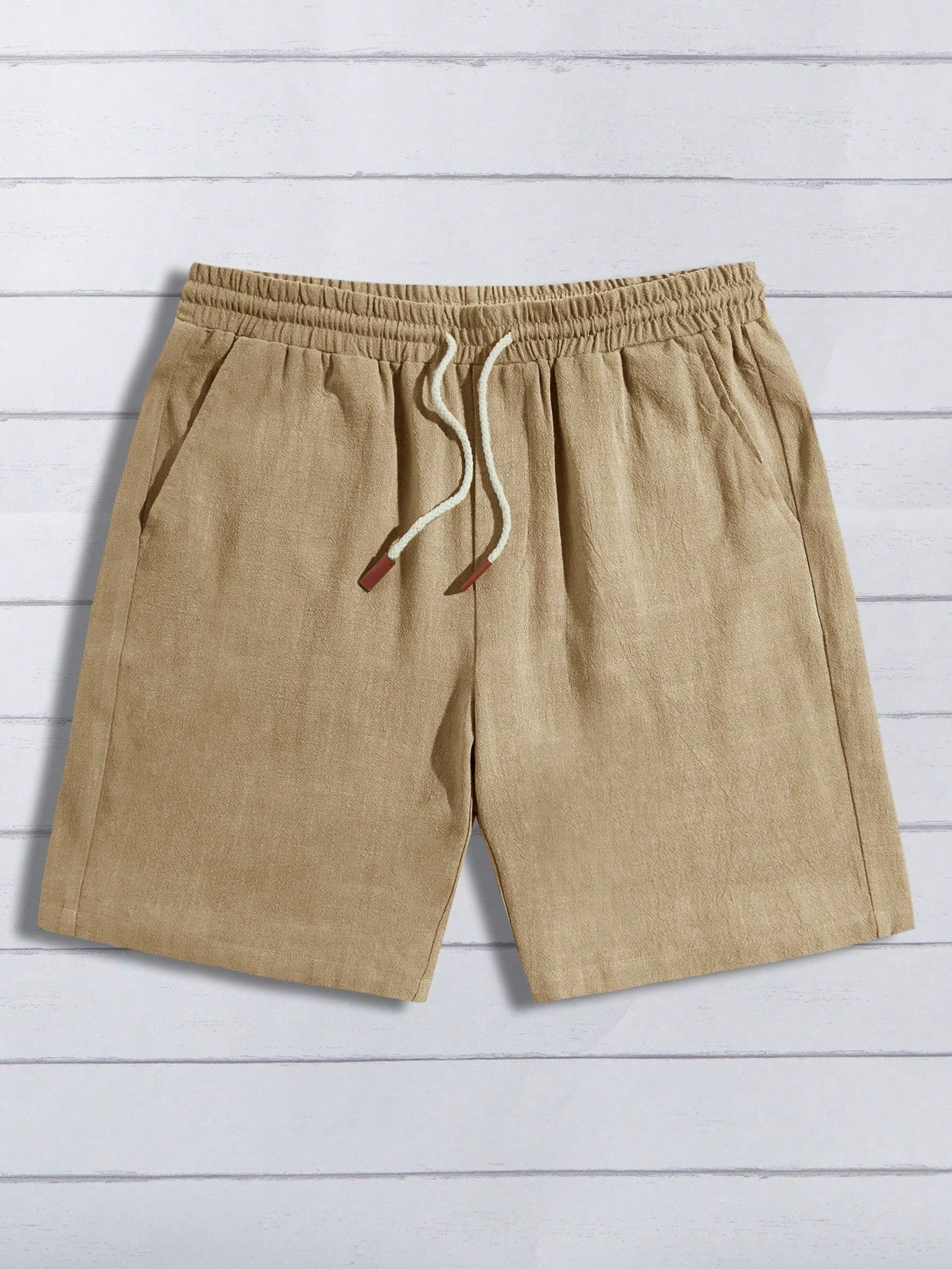 Men's Stylish Drawstring Woven Shorts
