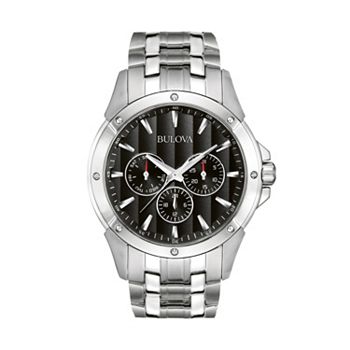Bulova Stainless Steel Men's Watch: Sleek Elegance for Every Occasion